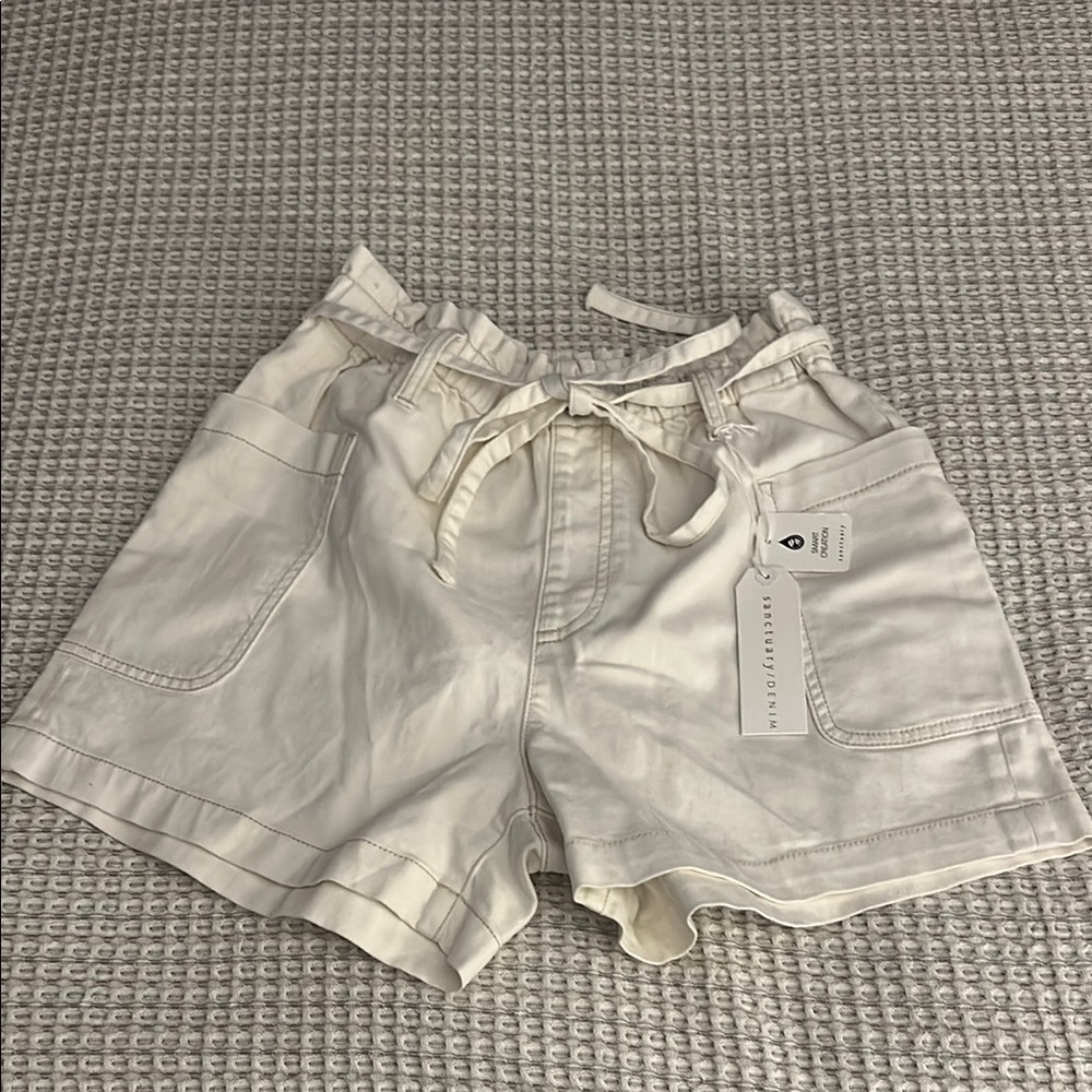 Paperbag High Waisted Shorts
